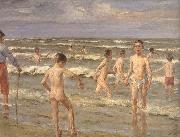 Walter Leistikow Bathing boy Germany oil painting reproduction